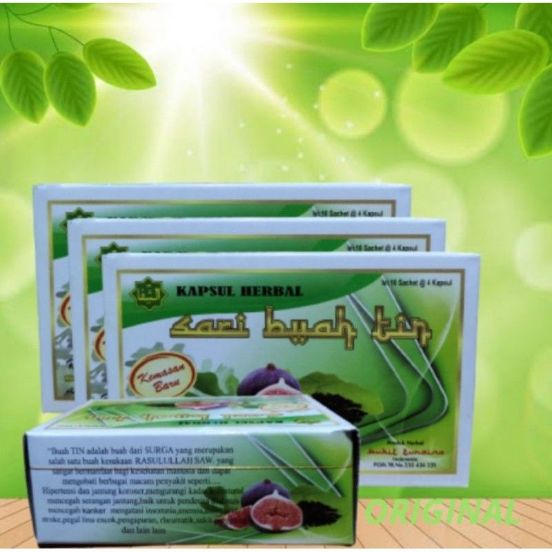 KAPSUL SARI BUAH TIN ASAM URAT ORIGINAL