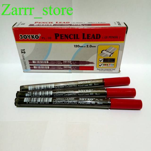 

12 TUBE 1 LUSIN Refill Pensil Mekanik Joyko PL- 10 Isi Ulang Pensil Mekanik Joyko PL-10
