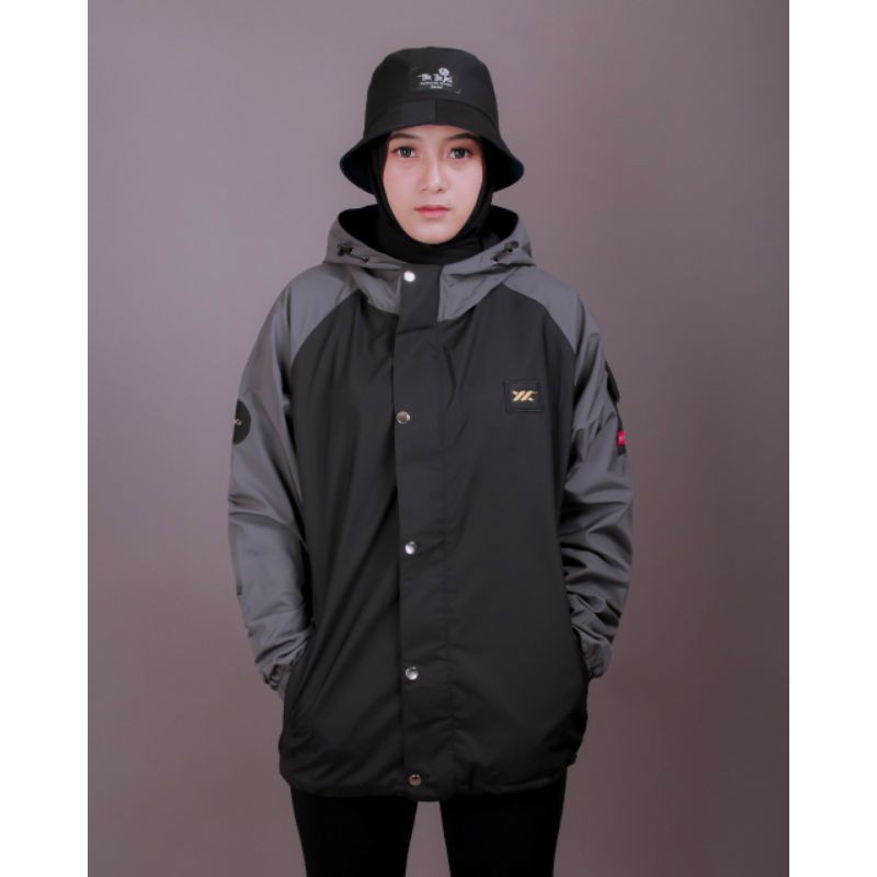 WNKL ORIGINAL Jaket Outdoor Gunung Waterproof Reglan Unisex Pria Wanita