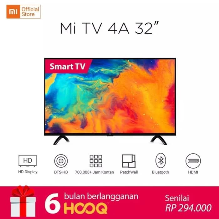 Xiaomi Mi LED TV 4A 32 inch Smart Tv Garansi Resmi khusus