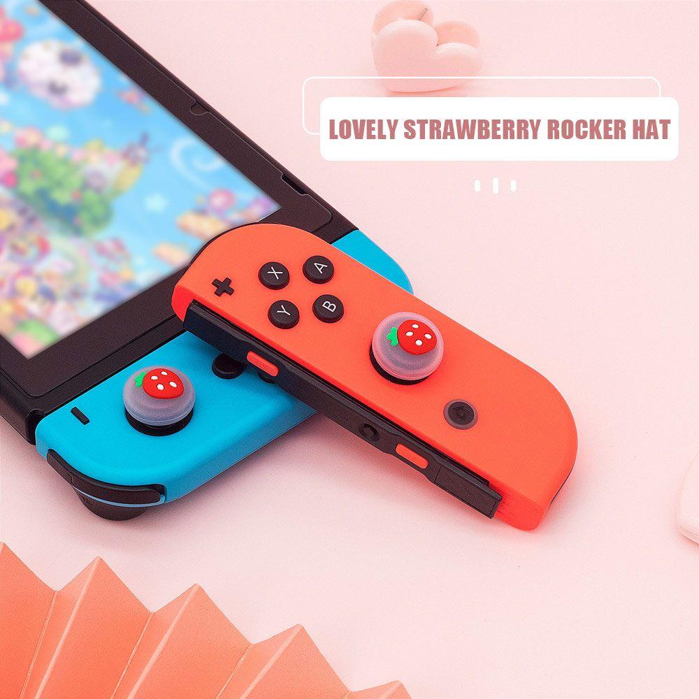 Top Untuk Nintendo Switch Pink Hard Shell Strawberry Card Case Kartu Holder Case