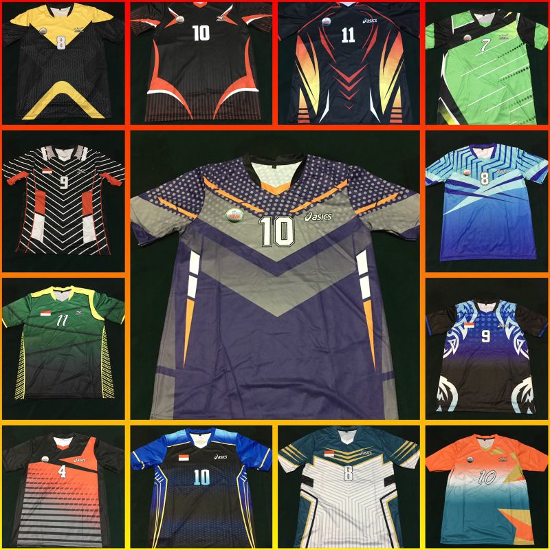 KAOS VOLLY FULL PRINTING LUSINAN