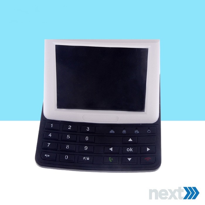 P2P Network Camera Video Call Mobile LCD With Door Alarm Remote-4