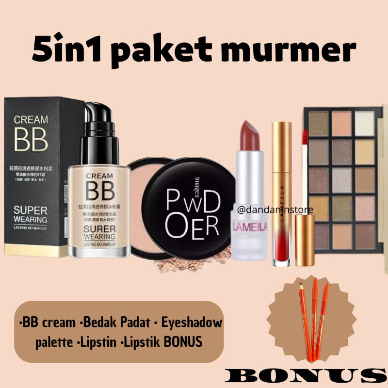 COD Kosmetik Lengkap 1 Set Make up Set paket kecantikan Makeup Perawatan Wajah Wanita Lengkap Murah Hampers Kado Ulang Tahun Box Seserahan Pernikahan