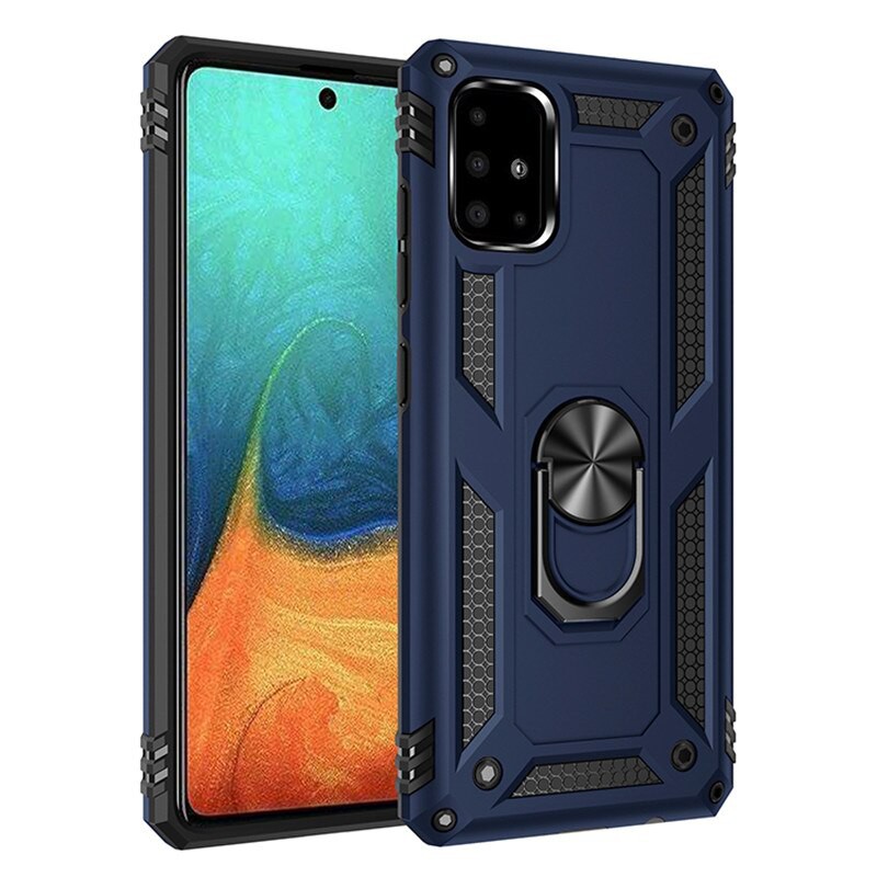 Premium Armor Case Samsung A71 - Casing Samsung A71 Case Hard Cover