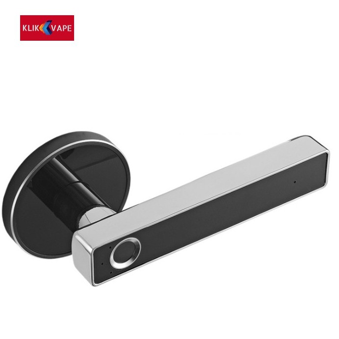 Gagang Pintu Sidik Jari | Smart Deadbolt Door Lock With Fingerprint HF02E - SILVER [RIGHT] KlikVape