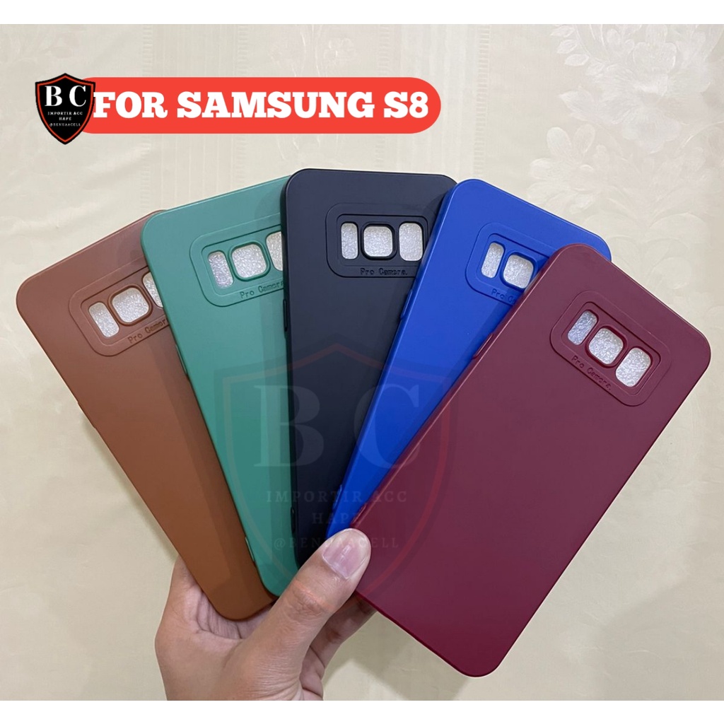 CASE SAMSUNG S8 - SOFTCASE PRO CAMERA SAMSUNG S8 S8 PLUS S9 S9 PLUS S10 S10 PLUS S21 FE