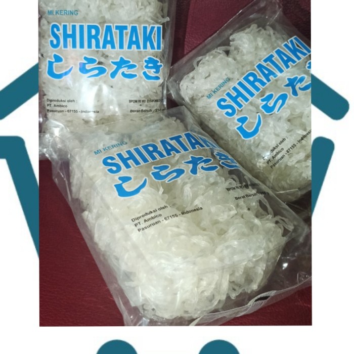 

Pasta-Aneka- Mie Shirataki Kering / Dry Shirataki Noodle Halal -Aneka-Pasta.