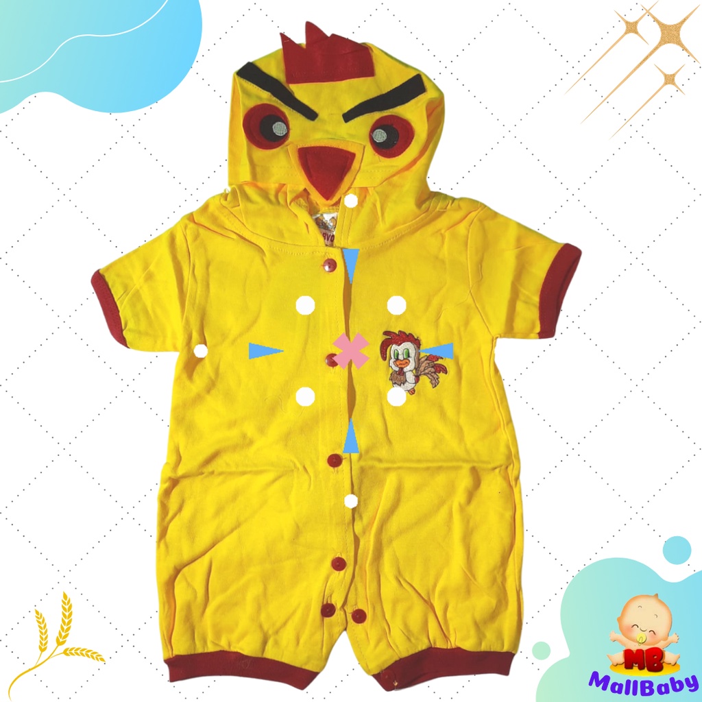 Baju Bayi Lucu Romper Jumper Bayi Kostum Karakter