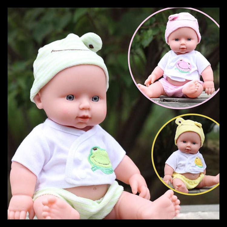 Boneka Bayi Import / Baby Doll Cute / Birthday Gift Silicon Baby Doll Best Seller