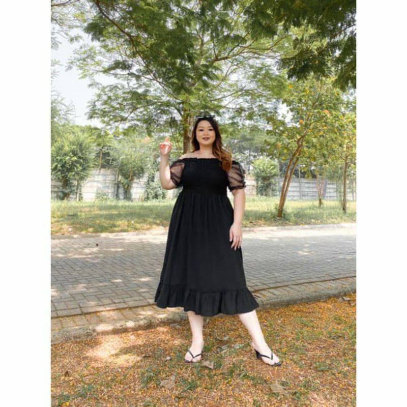 DRESS YAYA JUMBO MURAH/DRESS BIG SIZE SABRINA