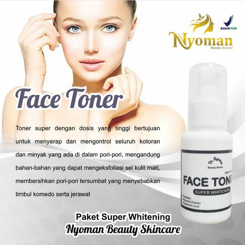 Face Toner Super Whitening Nyoman Beauty Skincare