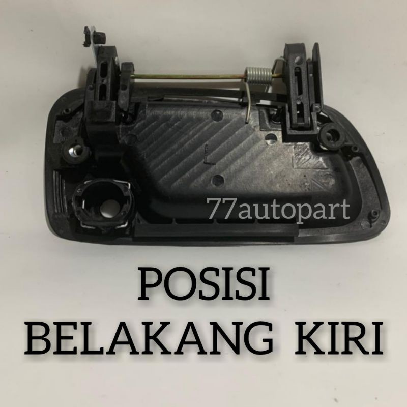 Handle pintu luar toyota dynasaurus 130ht tahun 2000 keatas kiri