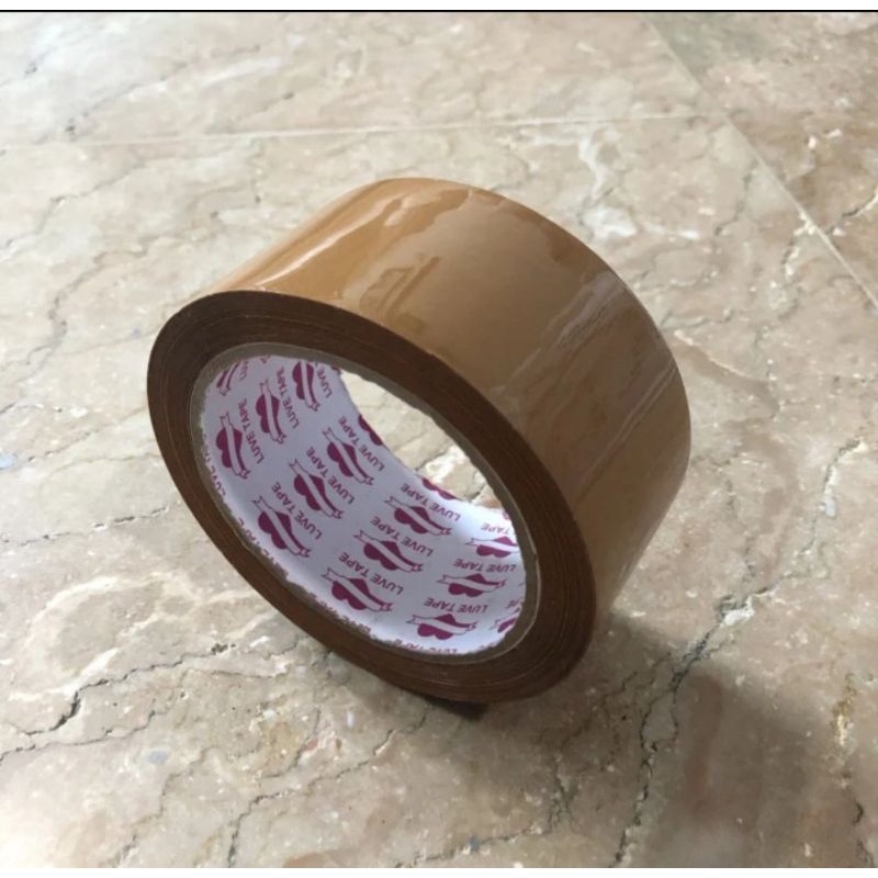 

Lakban Bening/Coklat OPP Merk Luve Tape ( Harga Carton )