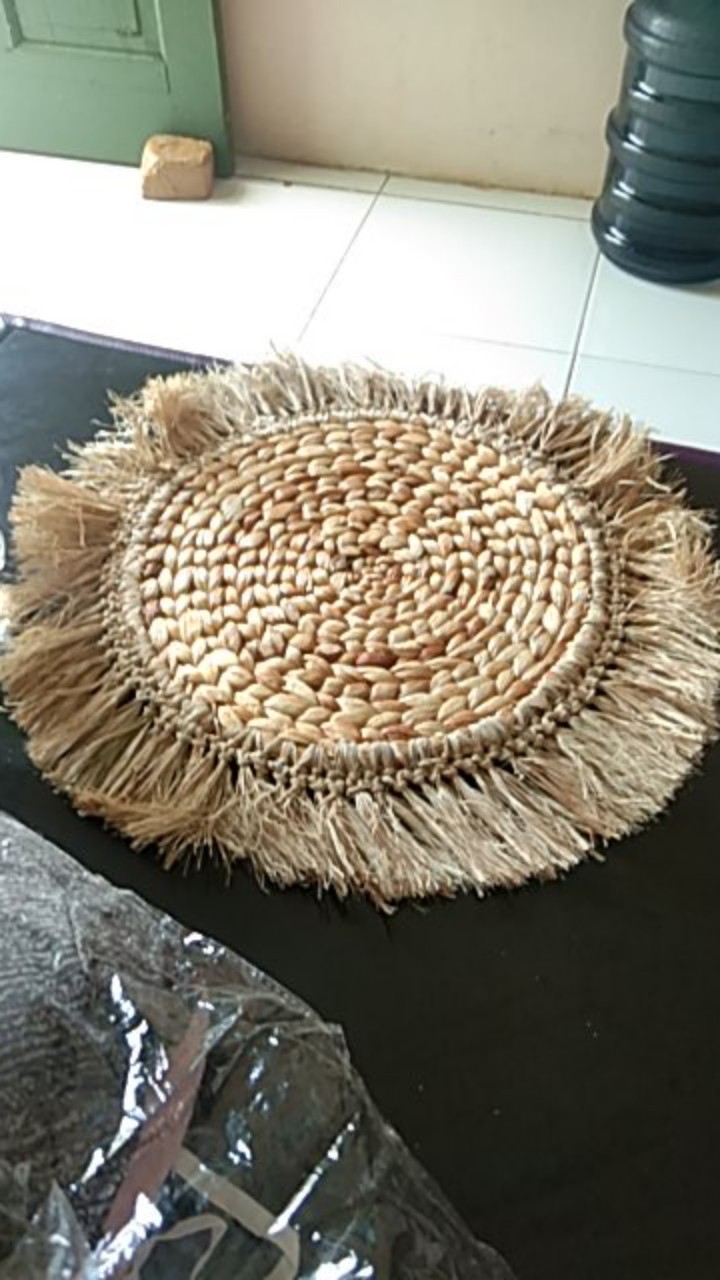 Placemats Enceng Gondok Rumbai