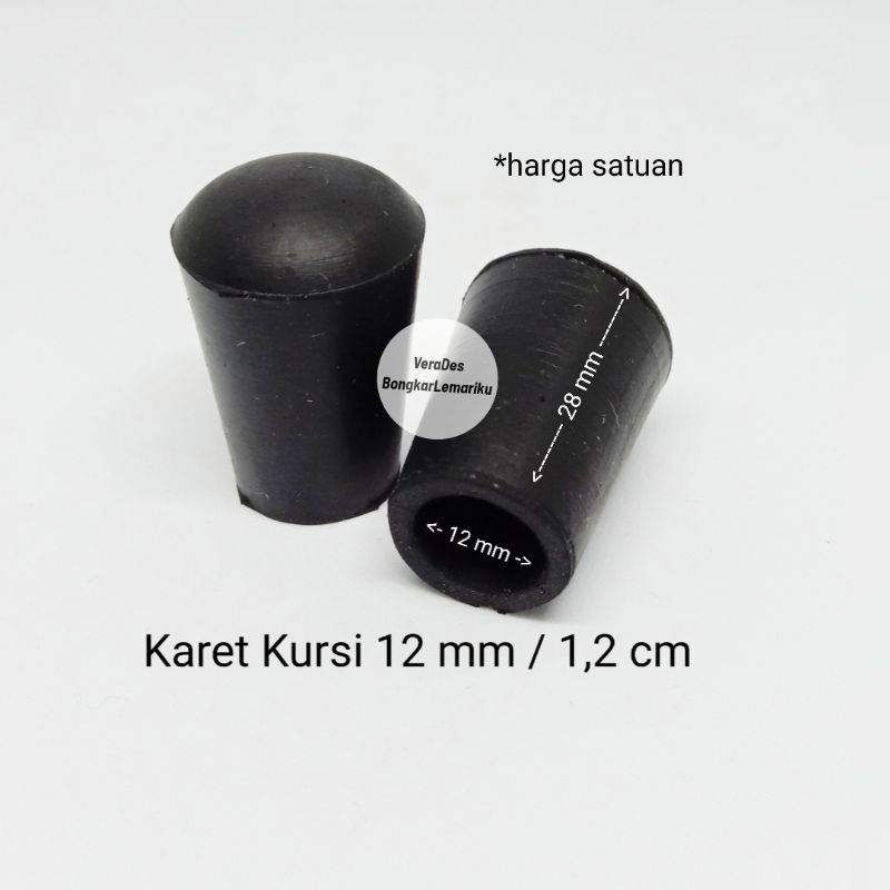 Karet Kaki Kursi 12 mm