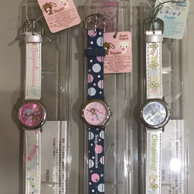 Jam Tangan Cinnamoroll dan Sugar Bunnies