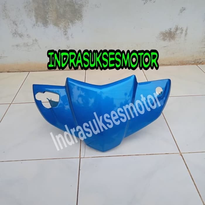 batok kepala depan motor honda vario cw 110 karbu warna biru