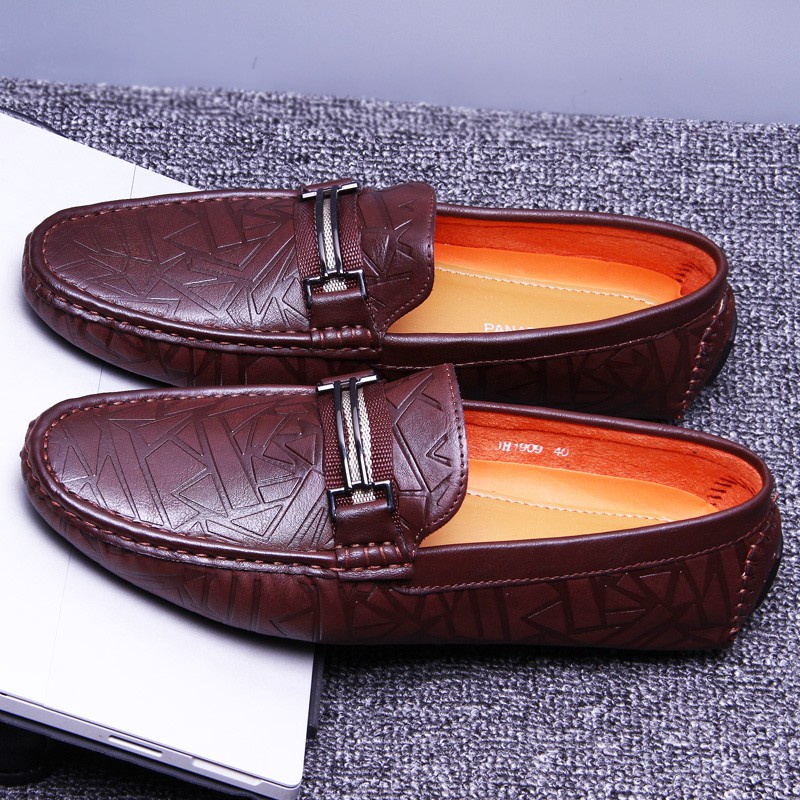 Sepatu Loafers Casual Pria Pantifel Anti Slip Kantor Cowok Kualitas Bagus