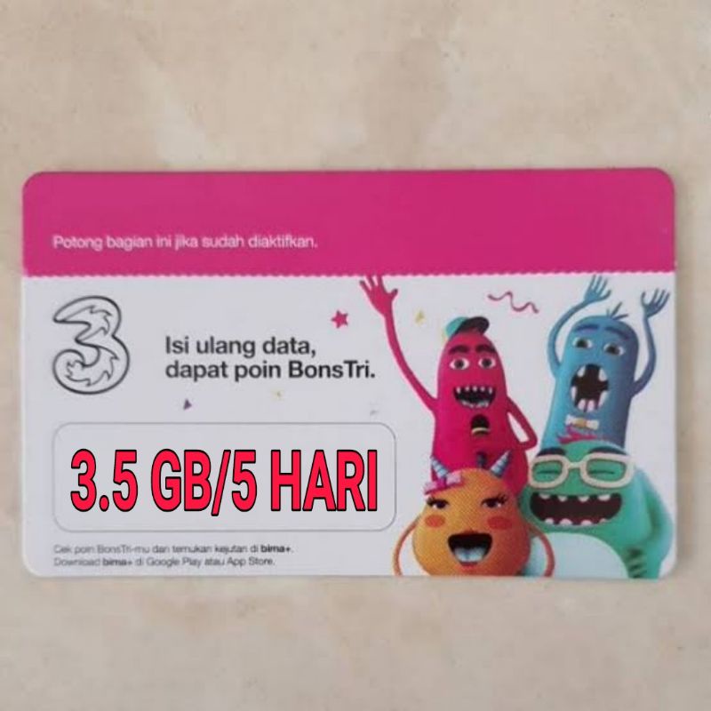 VCR TRI 3.5 GB 5 HARI