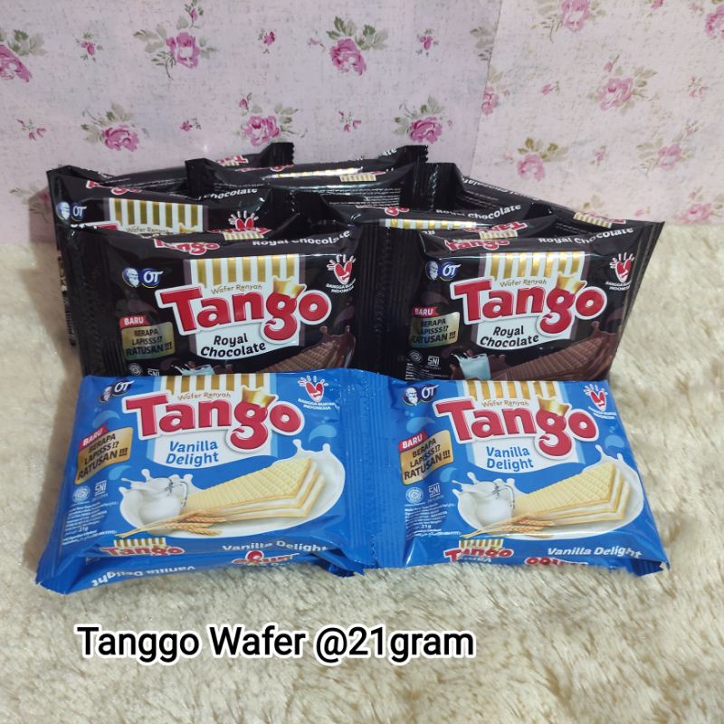 

tango wafer 16gr renceng @10 pcs