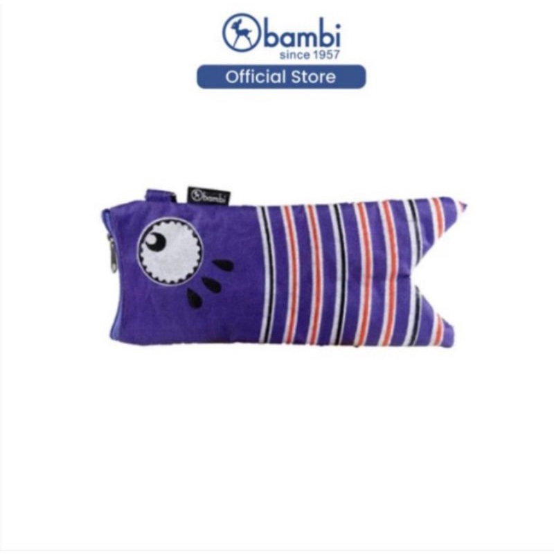 

Bambi Pencil Case Fish 5749 Flouro Purple