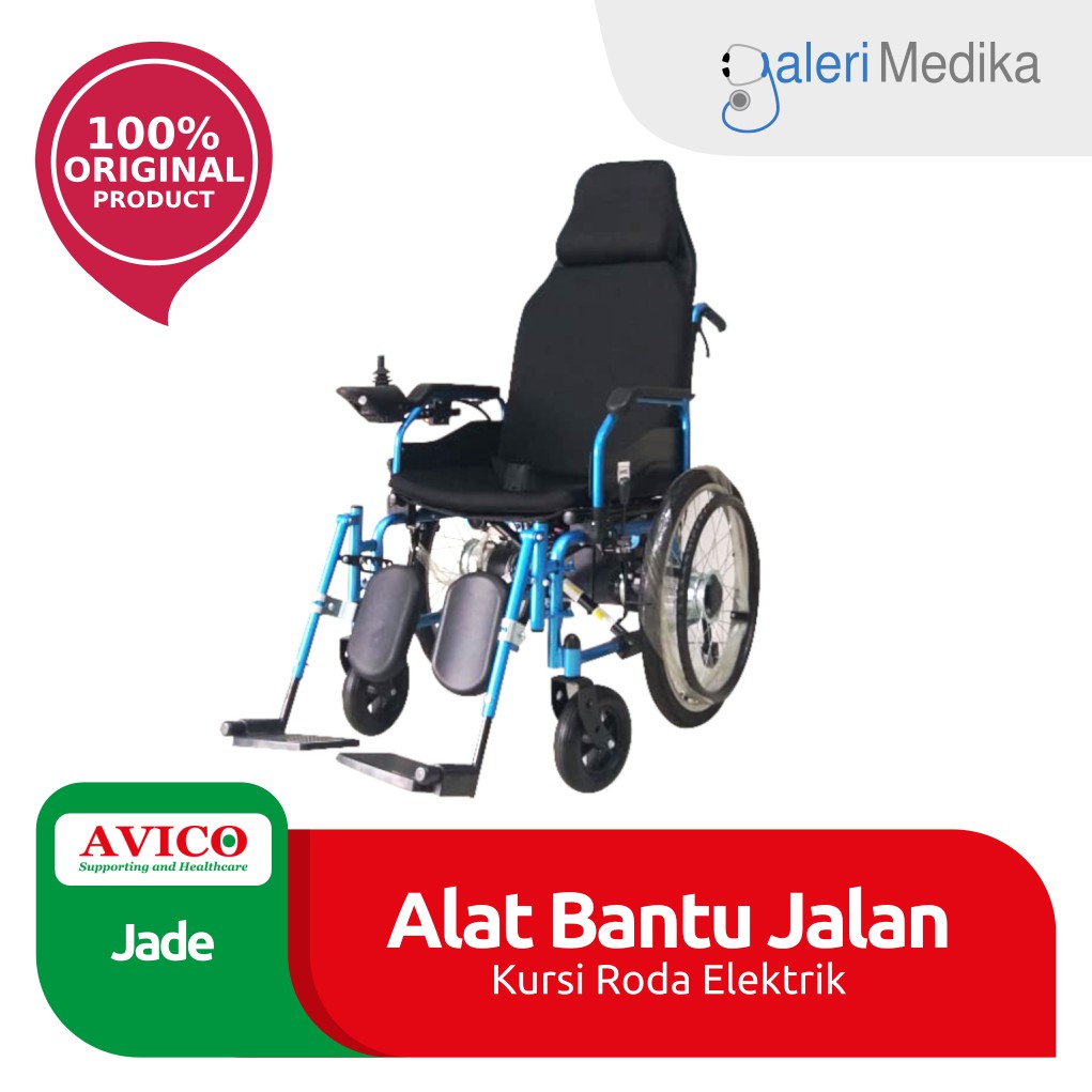 Kursi Roda Elektrik Avico Jade - Reclining Electric Wheelchair