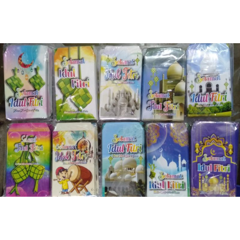 Amplop lebaran angpau idul fitri angpau karakter murah ( isi 10 pcs)