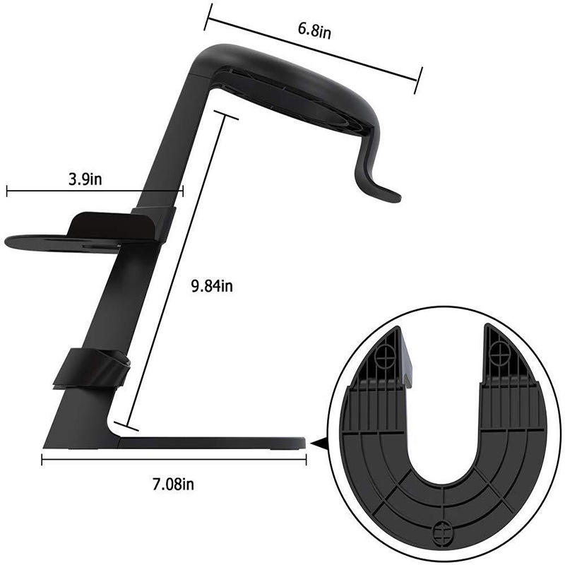 Set Case Silikon Cover Proteksi Lensa Tipe-C + Strap Kepala + Stand Holder + Bracket Kabel USB Tipe-C Untuk Oculus Quest 2 VR