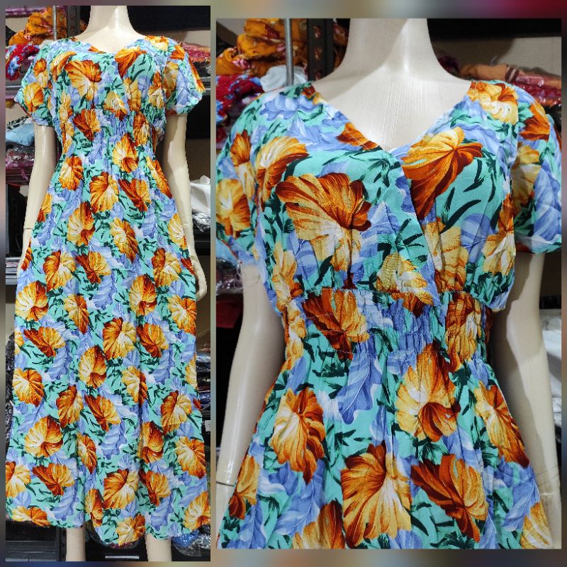 Daster Bali Jumbo Moza panjang-24