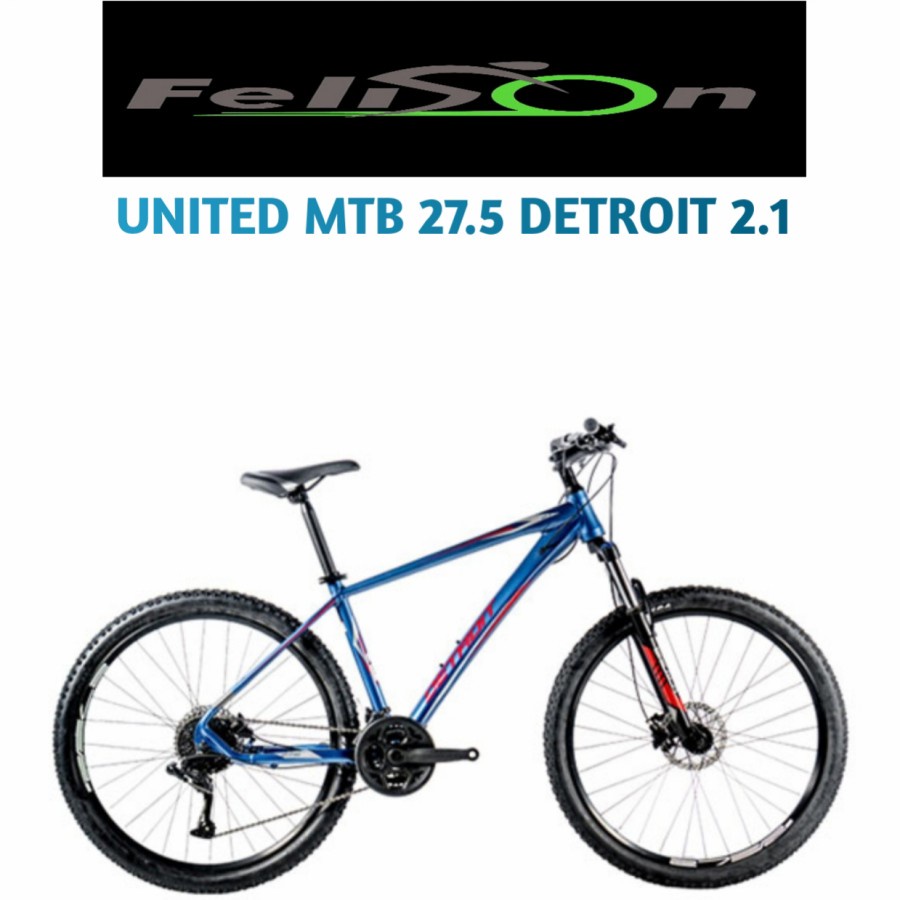 Sepeda Gunung MTB 27.5" United Detroit 2.1
