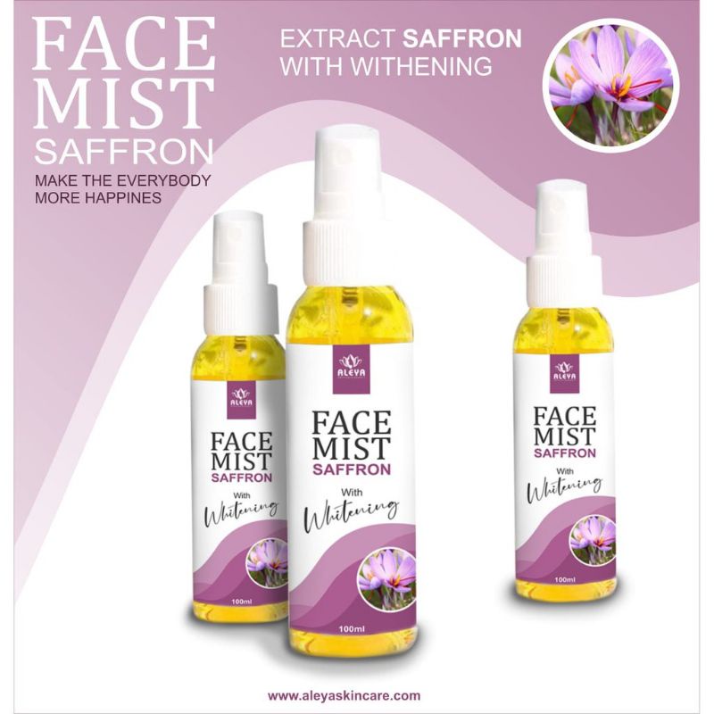 BPOM Facemist saffron aleya