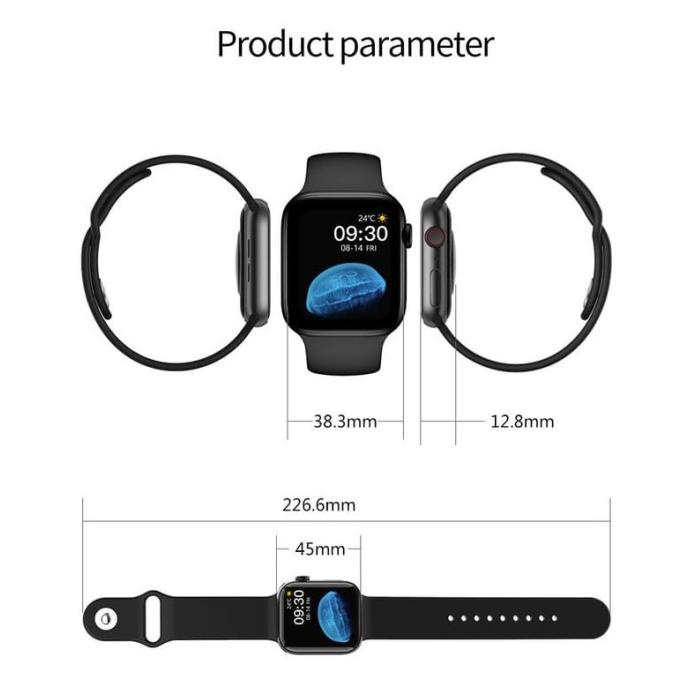Smartwatch T600 Pro Jam Tangan Pintar (New Release)