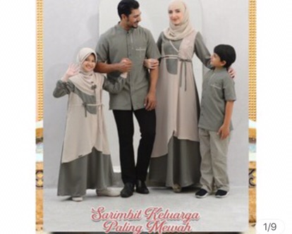 Sarimbit Couple Ethica Original Elfa 201 Rock Green