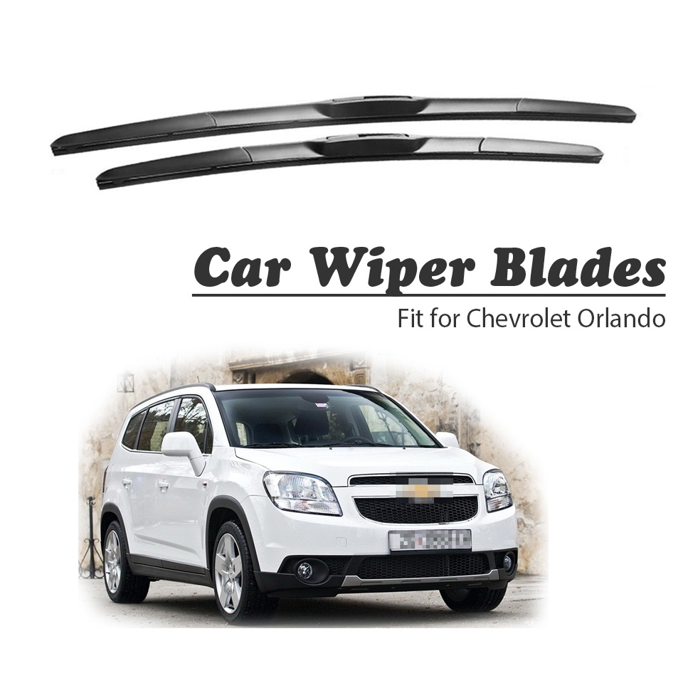 1 Set Karet Wiper Kaca Depan Mobil Untuk Chevrolet Orlando 2015 2014 2013-2010