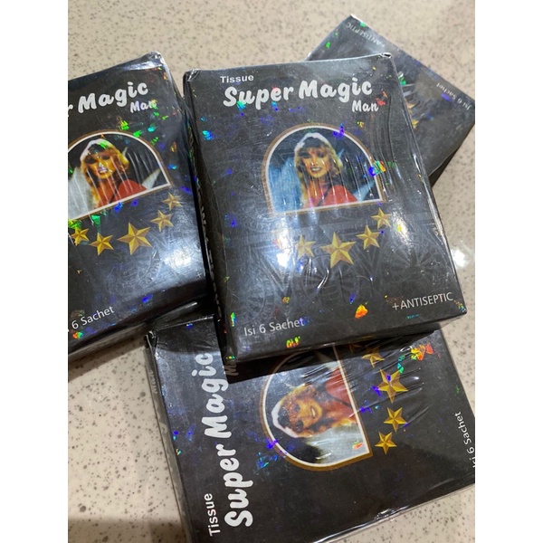 TISSUE MAGIC MAN 6 PCS / tissue magic