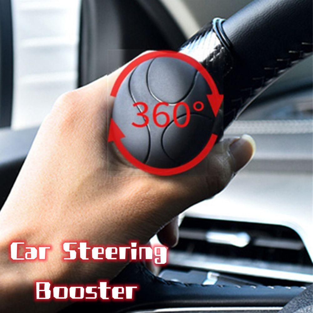 Populer Steering Wheel Ball Universal Power Knob Auto Silikon Kontrol Mobil Spinner Knob Power Steering Handle