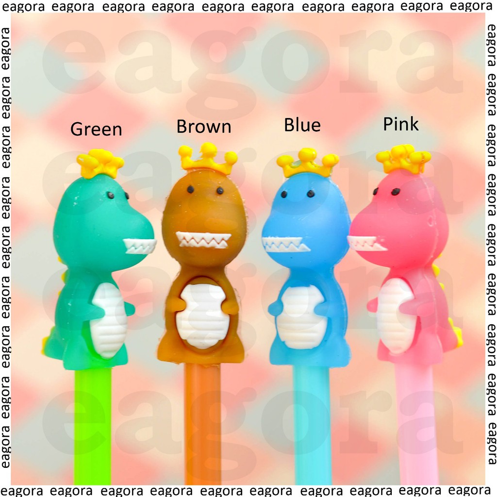 

Pulpen Queen Dino King Dinosaurus Lucu Pulpen Unik
