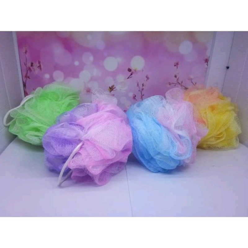 Spons mandi rainbow kecil / small bath sponge