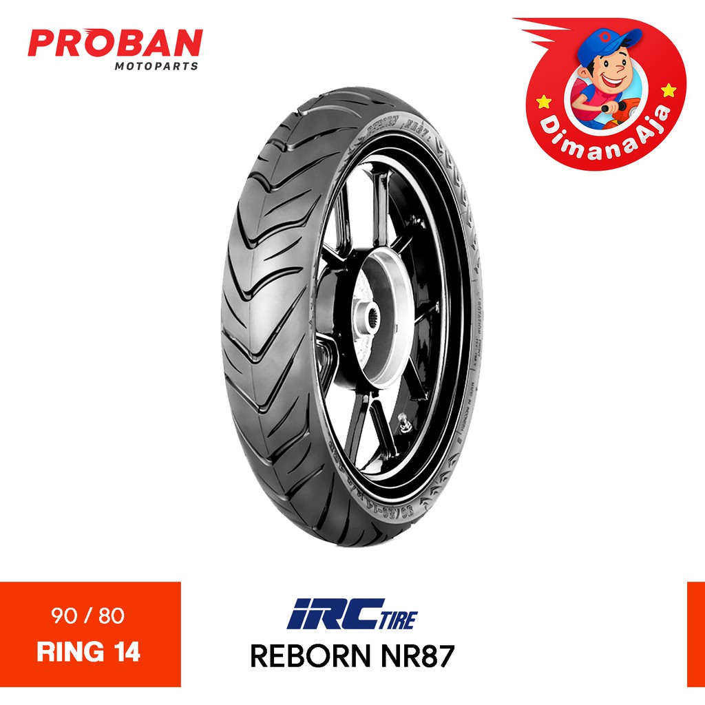 

IRC TL REBORN NR87 90/80-14 Proban Motoparts
