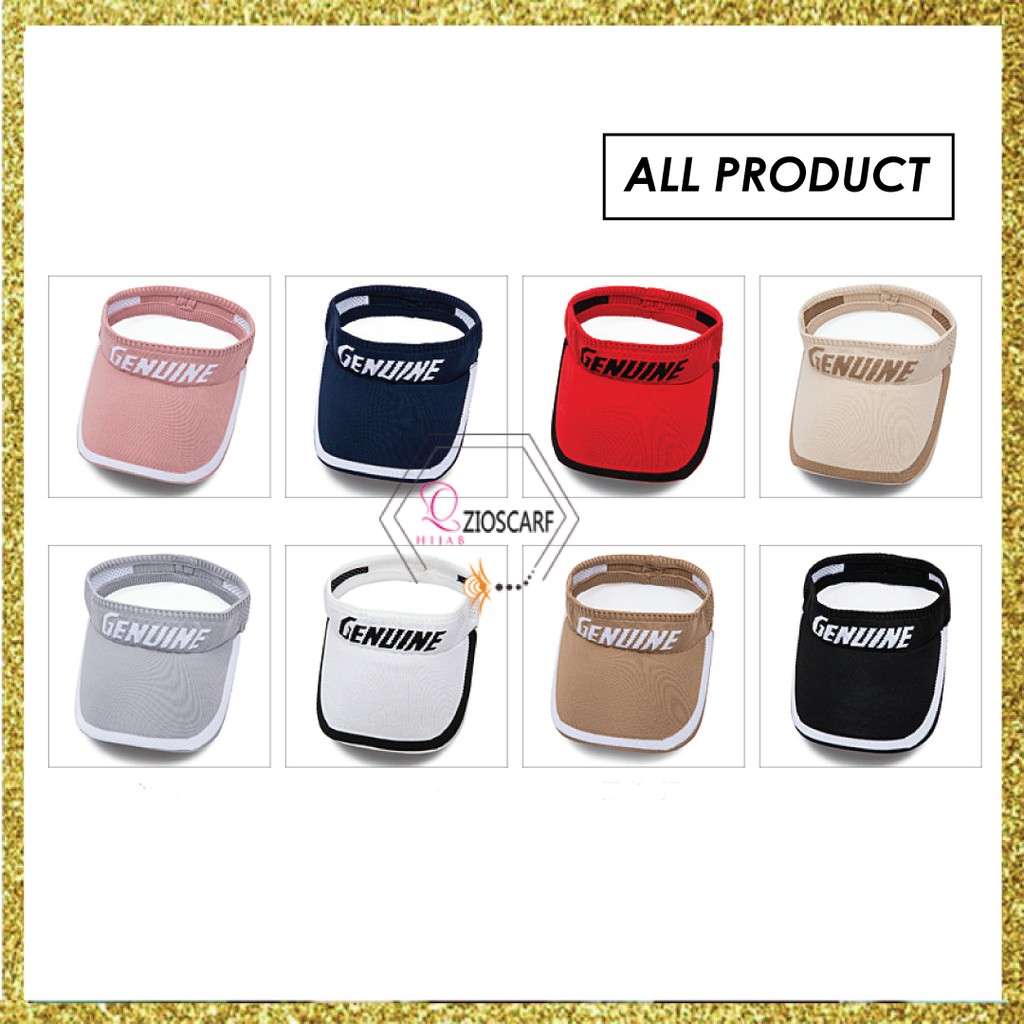 TOPI GOLF SENAM ZUMBA TENNIS SUMMER TENIS OLAHRAGA PANTAI SPORT MATAHARI ANTI UV RAJUT HAT WANITA ZM