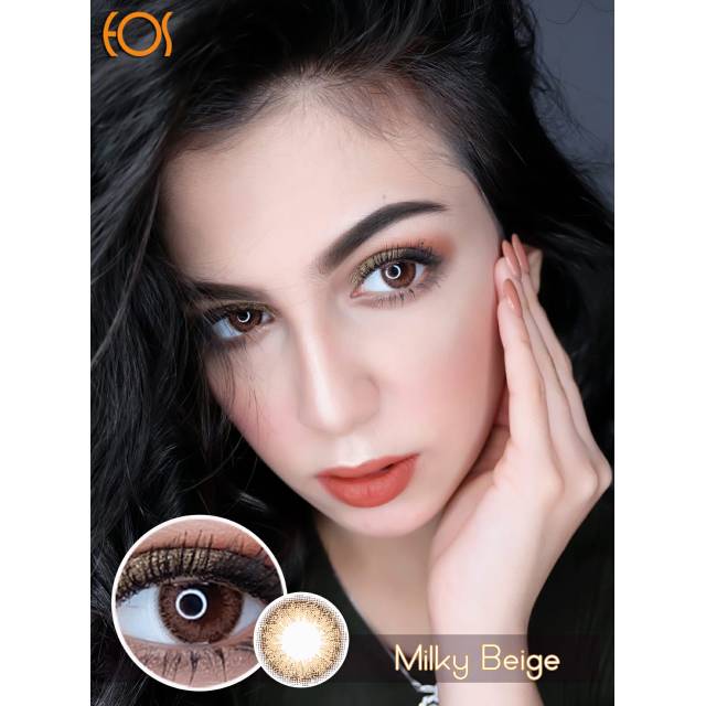 Softlens eos milky beigi