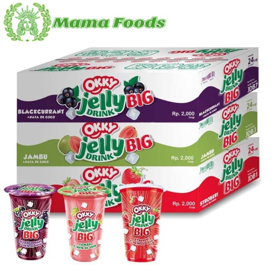 

Okky Jelly Drink Big Rasa Jambu Jeruk 220ml 1 Dus Isi 24 Botol Agen