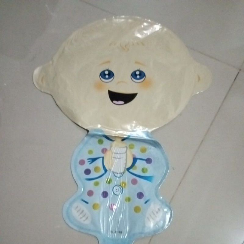 Balon Foil Baby BOY GIRL ukuran mini