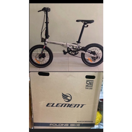 Sepeda Lipat Element Troy X8 16 Inch speed 8
