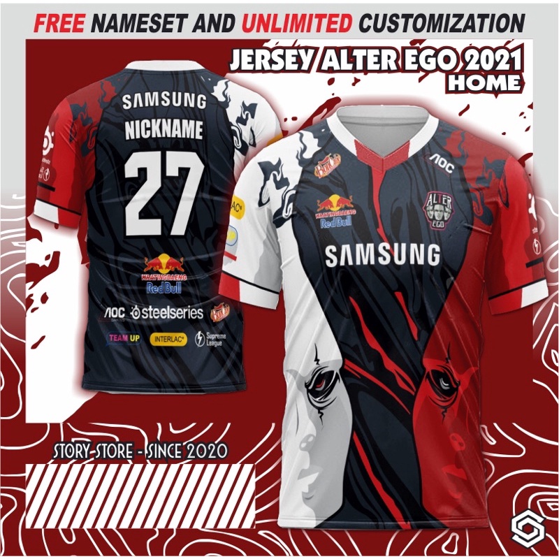 KAOS JERSEY ALTER EGO TERBARU