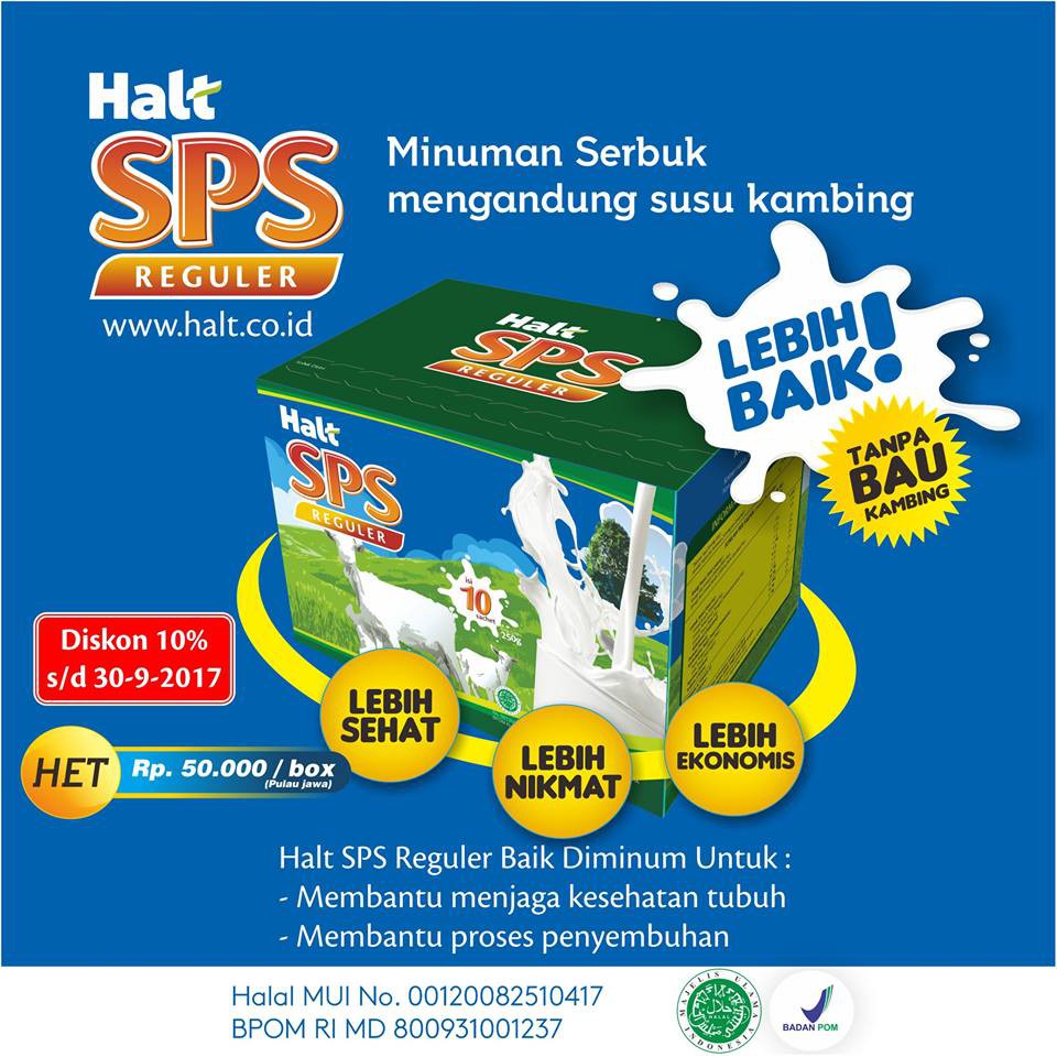 

Susu Kambing SPS halt Regular