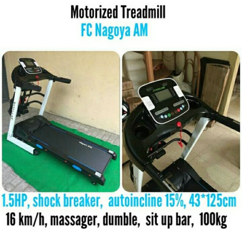TREADMIL ELEKTRIK MOTORIZER FC NAGOYA AM