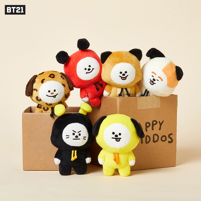 bts plush characters