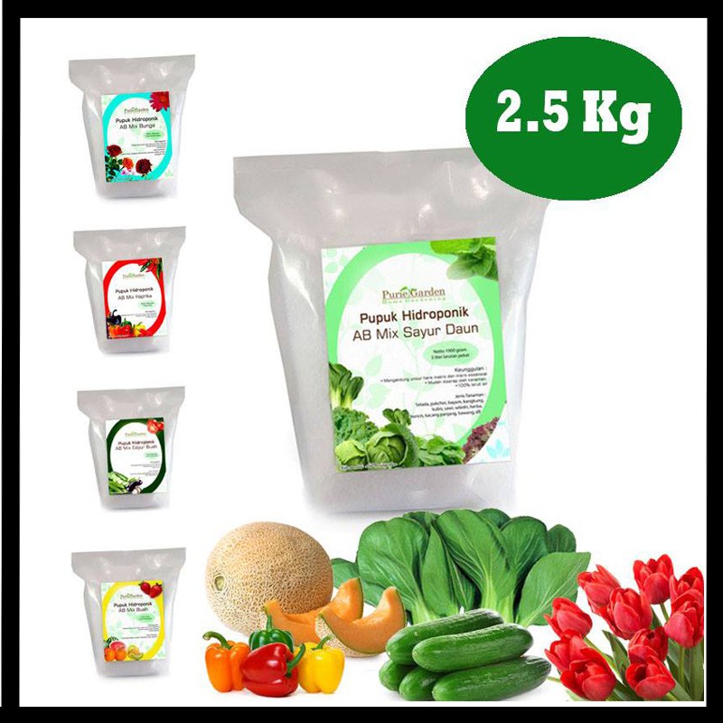 Pupuk Hidroponik AB Mix Sayuran Daun 2 5Kg 5liter Pekat Pupuk Hidroponik AB Mix Sayuran Daun 2 5Kg 5liter Pekat